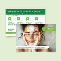 Acne Remedies Marketing Card Bundle