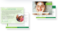 Acne Remedies Marketing Card Bundle