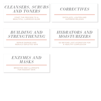 Concept Category Shelf Talker Sets - Inserts Only