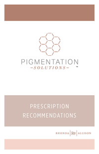 Pigmentation Solutions Prescription Recommendation Pads
