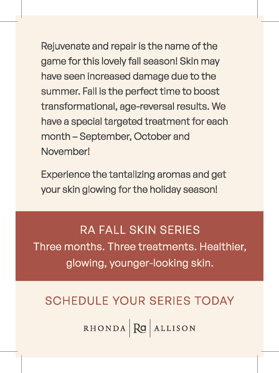 Fall Marketing Cards - 15 pack