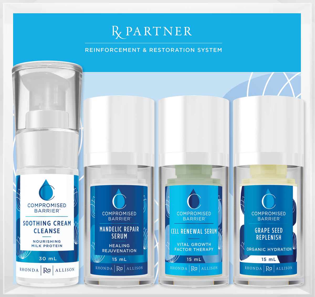 Rx Partner – Soothing Cream Cleanse Package of 6 Systems
