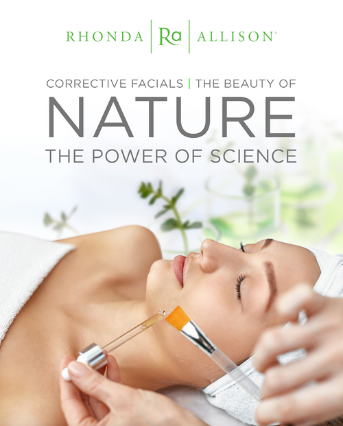 Corrective Facials Counter Card