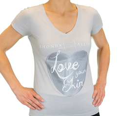 Love Your Skin T-Shirt Gray